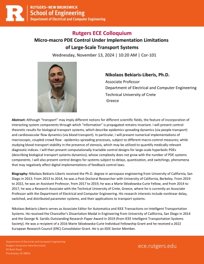 Colloquium Nikolaos Bekiaris-Liberis